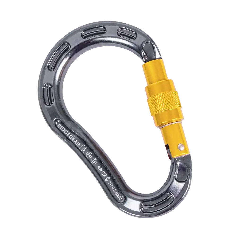 RGK7 26mm Aluminium Screwgate HMS/Belay Karabiner