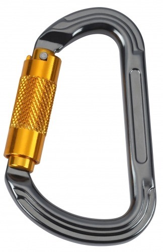 ARESTA - AR-0025D - Connector - Triple Lock Aluminium Carabiner