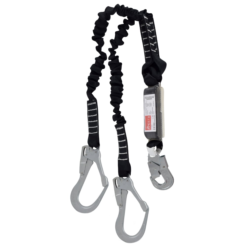 ARESTA Scafflite - Fall Arrest - Twin Elasticated Lanyard AR-03702-15