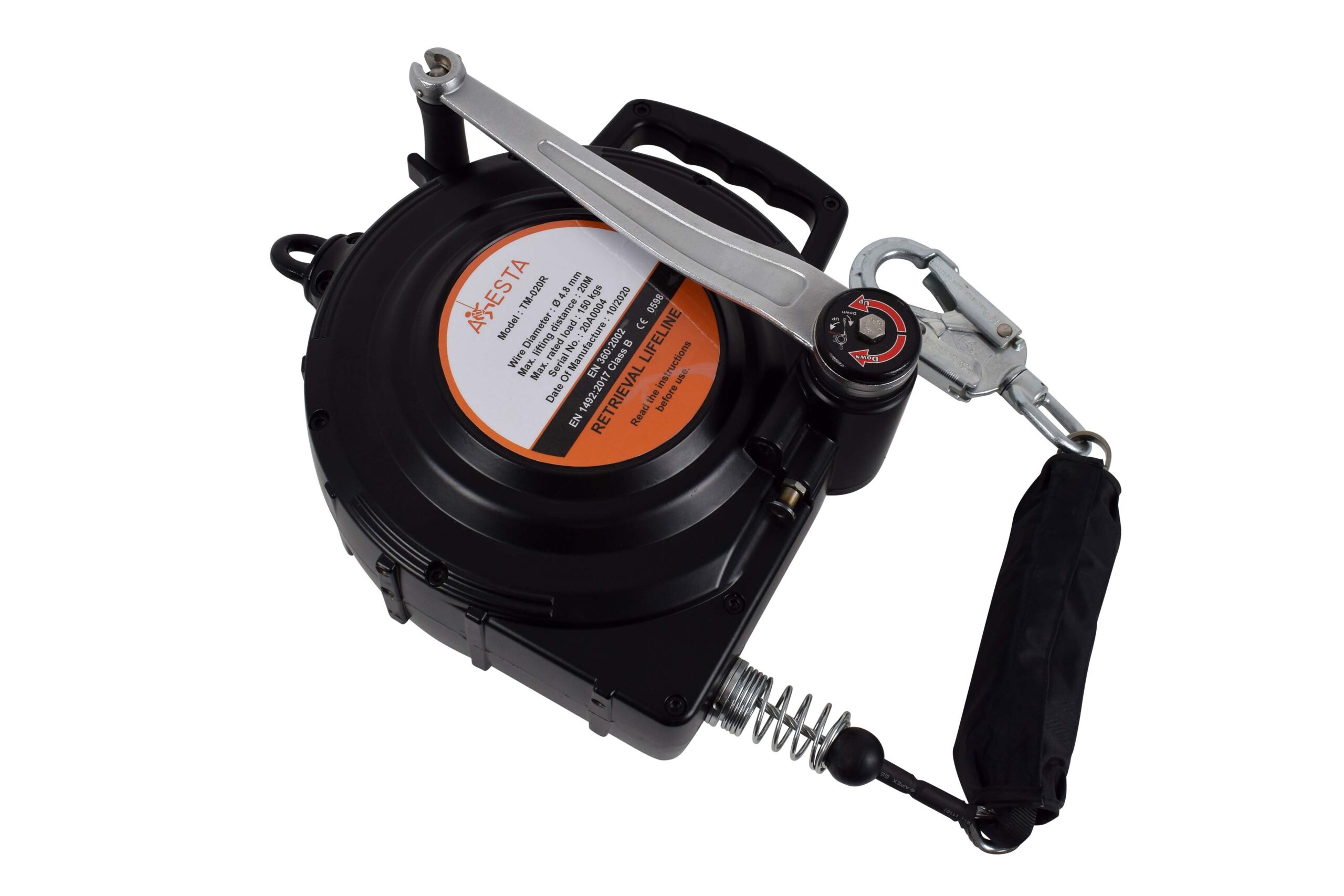 ARESTA - AR+RE15 - Retrieval winch - Lifeline -Retractable Block