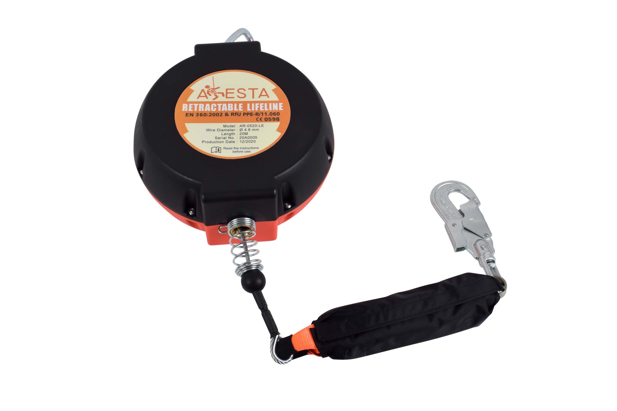 ARESTA - AR+HE06 - Retractable Lifeline - 6M