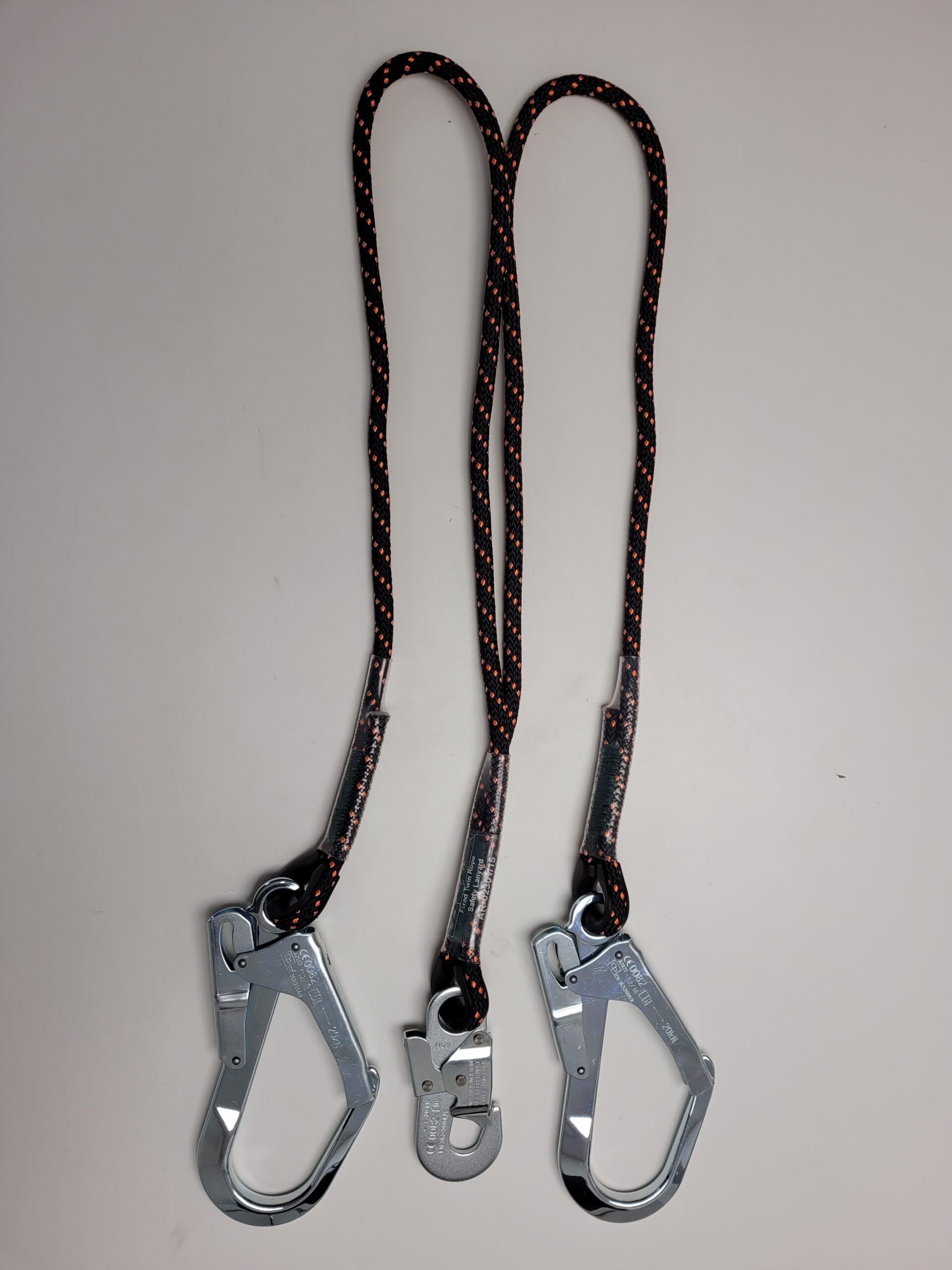 ARESTA Scaff Restraint / twin 2m Adjustable Rope Lanyard / AR-02301-15